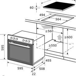 Exquisit EHE 156-2.1 UBZ-Set Einbauherd | 59 L Volumen | Glaskeramikkochfeld | Edelstahl -Angebote Herd Liebe Store 693f21fbd78c27871d3046941f8a4172