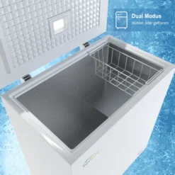 TroniTechnik Gefriertruhe Kühltruhe Kühlfach 210L Abschließbar Mit Korb Und Schloss -Angebote Herd Liebe Store 69bc9d1d8a492ba9cbe1c8e45a83c1fe