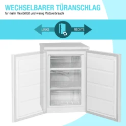 Bomann® Gefrierschrank, 85 Liter Nutzinhalt, Gefrierschrank Klein Mit 3 Gefrierschubladen U. Eiswürfelschale, Mini Fridge Mit Stufenloser Temperaturreglung, Türanschlag Wechselbar - GS 2186.1, Weiß 13 Bomann® Gefrierschrank, 85 Liter Nutzinhalt, Gefrierschrank Klein Mit 3 Gefrierschubladen U. Eiswürfelschale, Mini Fridge Mit Stufenloser Temperaturreglung, Türanschlag Wechselbar - GS 2186.1, Weiß -Angebote Herd Liebe Store 6a13187bb02f943f31ab4e8a14266464