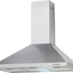 PKM Dunstabzugshaube Edelstahl Kaminhaube Esse Wandhaube 9090-2H 90cm 363,7 M³/h