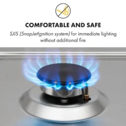 Klarstein Gasherd Einbau-Gaskochfeld - Sabaf-Brenner - Gaskochfeld Für Propan/Erdgas - Gasherd Kochfeld Einbau Gasherd Glaskeramik - 4-Flammig - Silber Einbau Gas Kochfeld Gasherd 4 Platten Kochfelder Herdplatte Kochplatte Einbaukochfeld 14 Klarstein Gasherd Einbau-Gaskochfeld - Sabaf-Brenner - Gaskochfeld Für Propan/Erdgas - Gasherd Kochfeld Einbau Gasherd Glaskeramik - 4-Flammig - Silber Einbau Gas Kochfeld Gasherd 4 Platten Kochfelder Herdplatte Kochplatte Einbaukochfeld -Angebote Herd Liebe Store 6b19f82384c98a6ac107004c19a0e0ee 1