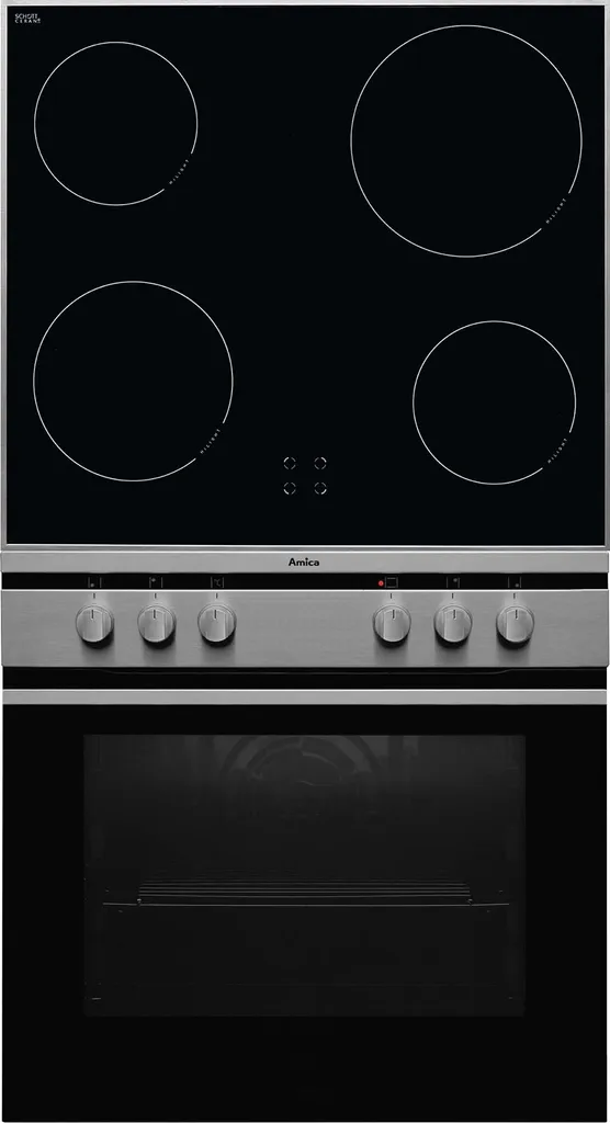Amica - EHC 12716-2 E - Einbau-Herdset - Glaskeramik-Kochfeld - Edelstahl 11 Amica - EHC 12716-2 E - Einbau-Herdset - Glaskeramik-Kochfeld - Edelstahl - Image 9