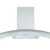 Dunstabzugshaube / Glasschirmhaube Respekta CH 0190 IXB 90cm Edelstahl