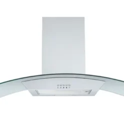Dunstabzugshaube / Glasschirmhaube Respekta CH 0190 IXB 90cm Edelstahl
