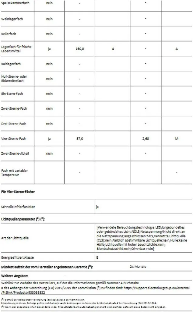 AEG 933033532 SCB614F1LS KUEhl-Gefrierkombination Integ 7 AEG 933033532 SCB614F1LS KUEhl-Gefrierkombination Integ - Image 5