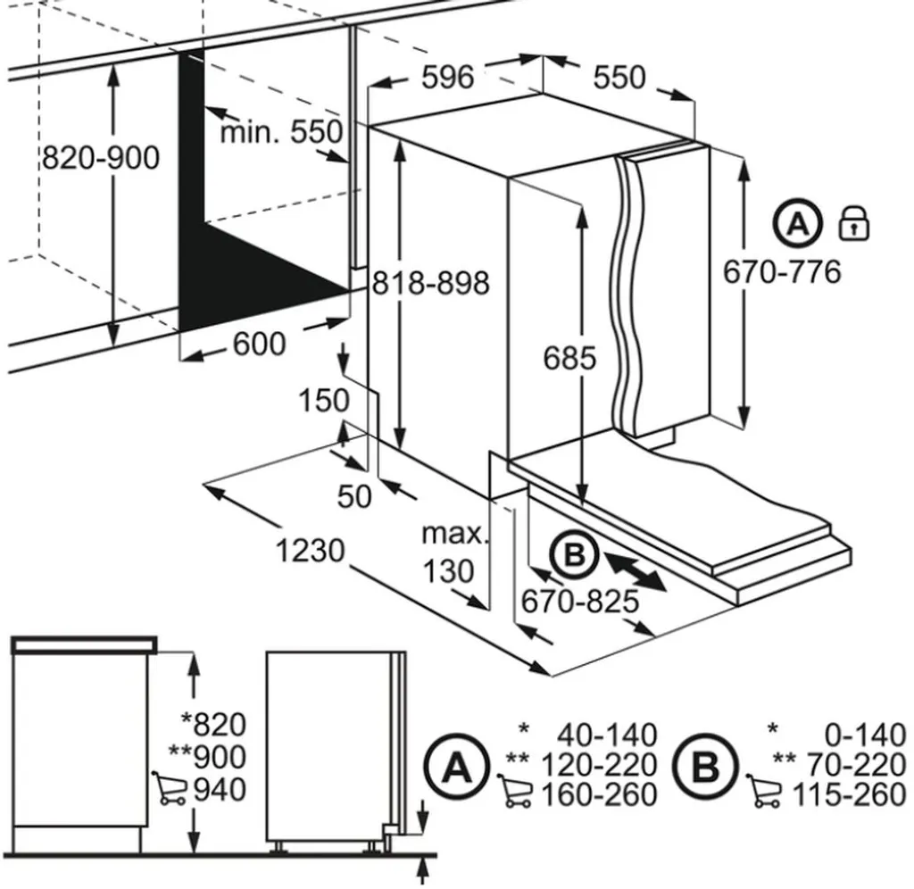 AEG - FSK73727P - Vollintegrierbarer Geschirrspüler - 60 Cm 6 AEG - FSK73727P - Vollintegrierbarer Geschirrspüler - 60 Cm - Image 4