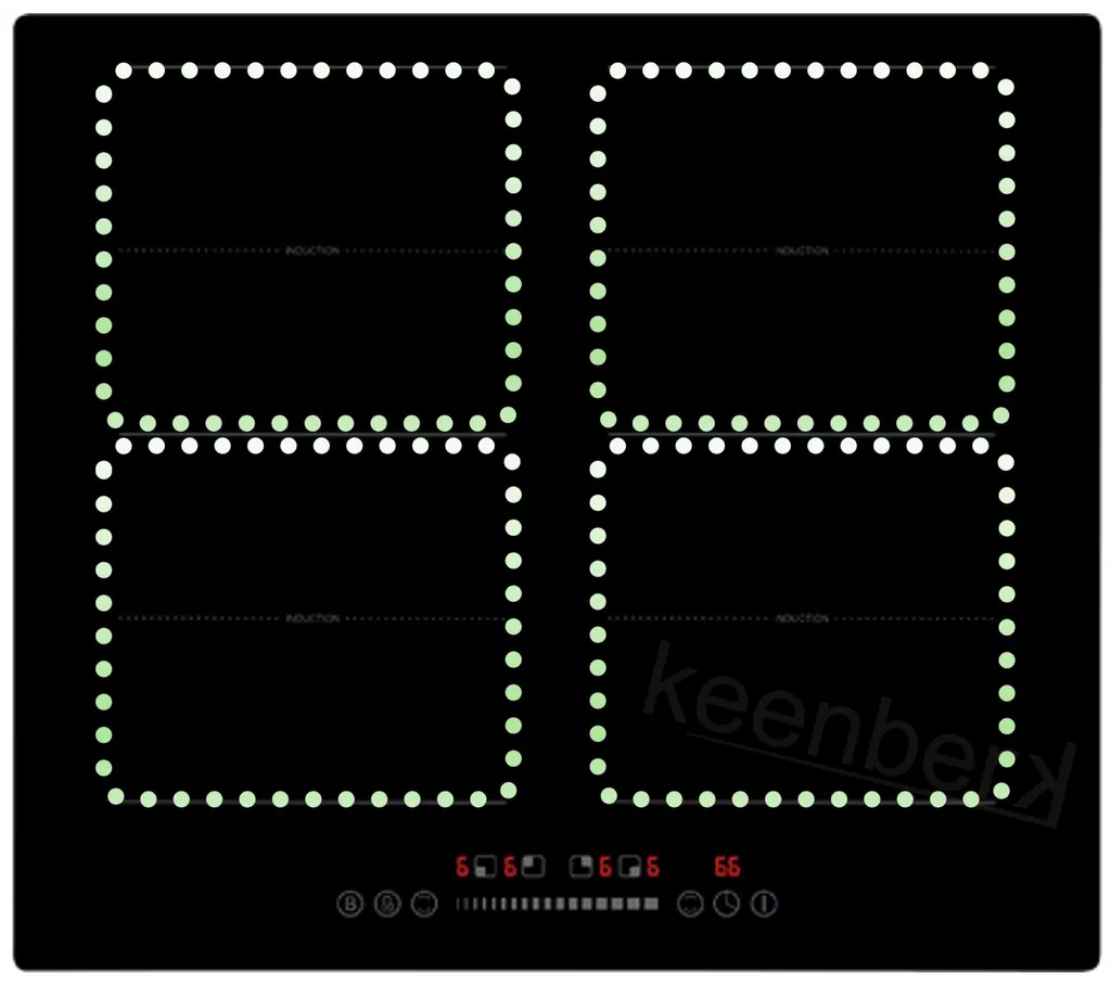 PKM Induktionskochfeld Einbaukochfeld Kochplatte Touch Control Autark IN4-2FZS 11 PKM Induktionskochfeld Einbaukochfeld Kochplatte Touch Control Autark IN4-2FZS - Image 9