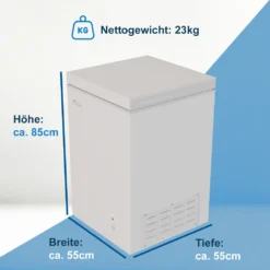 TroniTechnik Gefriertruhe Kühltruhe Kühlfach BORGAR 110L Basic Mit Korb 19 TroniTechnik Gefriertruhe Kühltruhe Kühlfach BORGAR 110L Basic Mit Korb -Angebote Herd Liebe Store 6f14283deb829f5f63118a6153bbaa1a