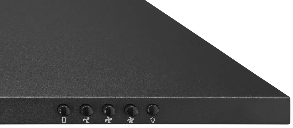 Exquisit KH 60-8 Sw Kamin-Dunstabzugshaube | Halogenbeleuchtung | Schwarz 5 Exquisit KH 60-8 Sw Kamin-Dunstabzugshaube | Halogenbeleuchtung | Schwarz - Image 3