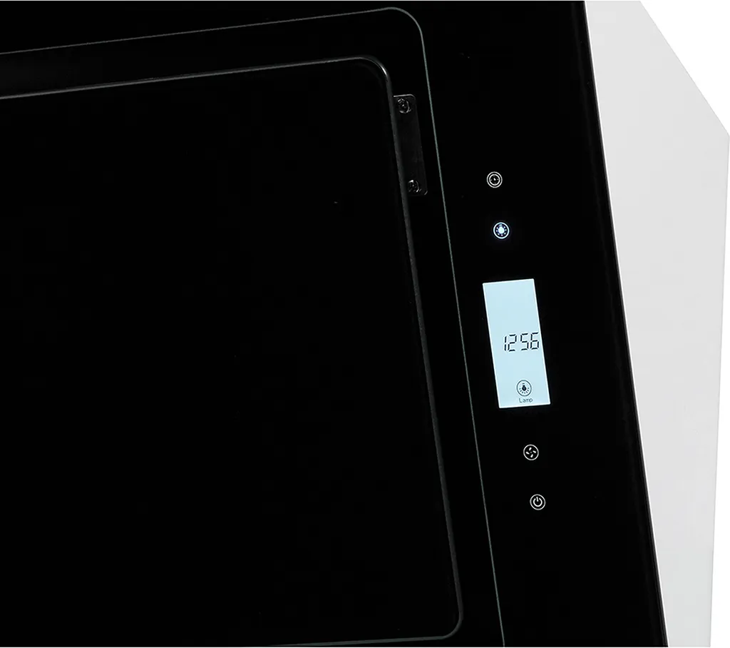 PKM Dunstabzugshaube Mit Randabsaugung Kopffreihaube 9040/60BZ Edelstahl Schwarz 5 PKM Dunstabzugshaube Mit Randabsaugung Kopffreihaube 9040/60BZ Edelstahl Schwarz - Image 3