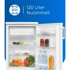 Exquisit Kühlschrank KS16-4-H-010D Weiss | 120 L Nutzinhalt | 4 Sterne | LED-Licht | 55 Cm Breite 12 Exquisit Kühlschrank KS16-4-H-010D Weiss | 120 L Nutzinhalt | 4 Sterne | LED-Licht | 55 Cm Breite -Angebote Herd Liebe Store 7094d38b2ad5b8a98218014557d2700a