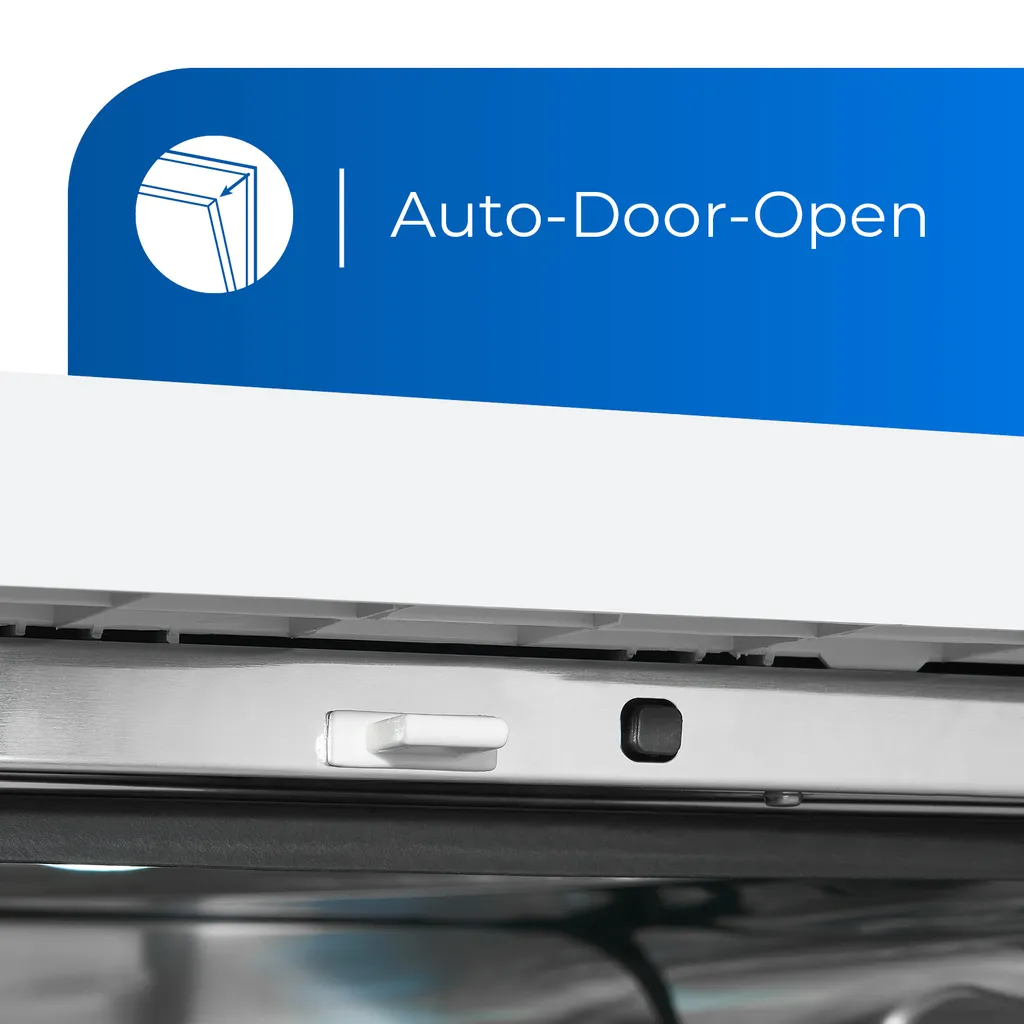 Exquisit Geschirrspüler GSP6312-030D Weiss | 11 Liter | Display | Auto-Door-Open 5 Exquisit Geschirrspüler GSP6312-030D Weiss | 11 Liter | Display | Auto-Door-Open - Image 3