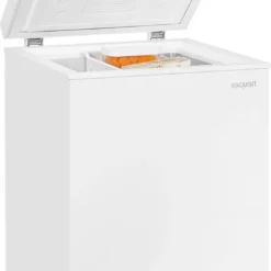 Exquisit Gefriertruhe GT100-E-040E Weiss | Standgerät | 100 L Volumen | Weiß
