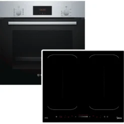 SET BOSCH Einbau-Backofen Mit Induktionskochfeld - Autark, 60cm -Angebote Herd Liebe Store 70eb2336351deccf2be4c968d3702b14