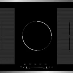 WOLKENSTEIN Induktionskochfeld Edelstahlrahmen Einbaukochfeld IF77-1.2FZBWSG-2W