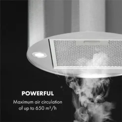 Beretta Inselabzugshaube Ø35cm Ab-/Umluft 650m³/h LED Aktivkohlefilter Edelstahl -Angebote Herd Liebe Store 720565bd87a95906bf4fec615313865f