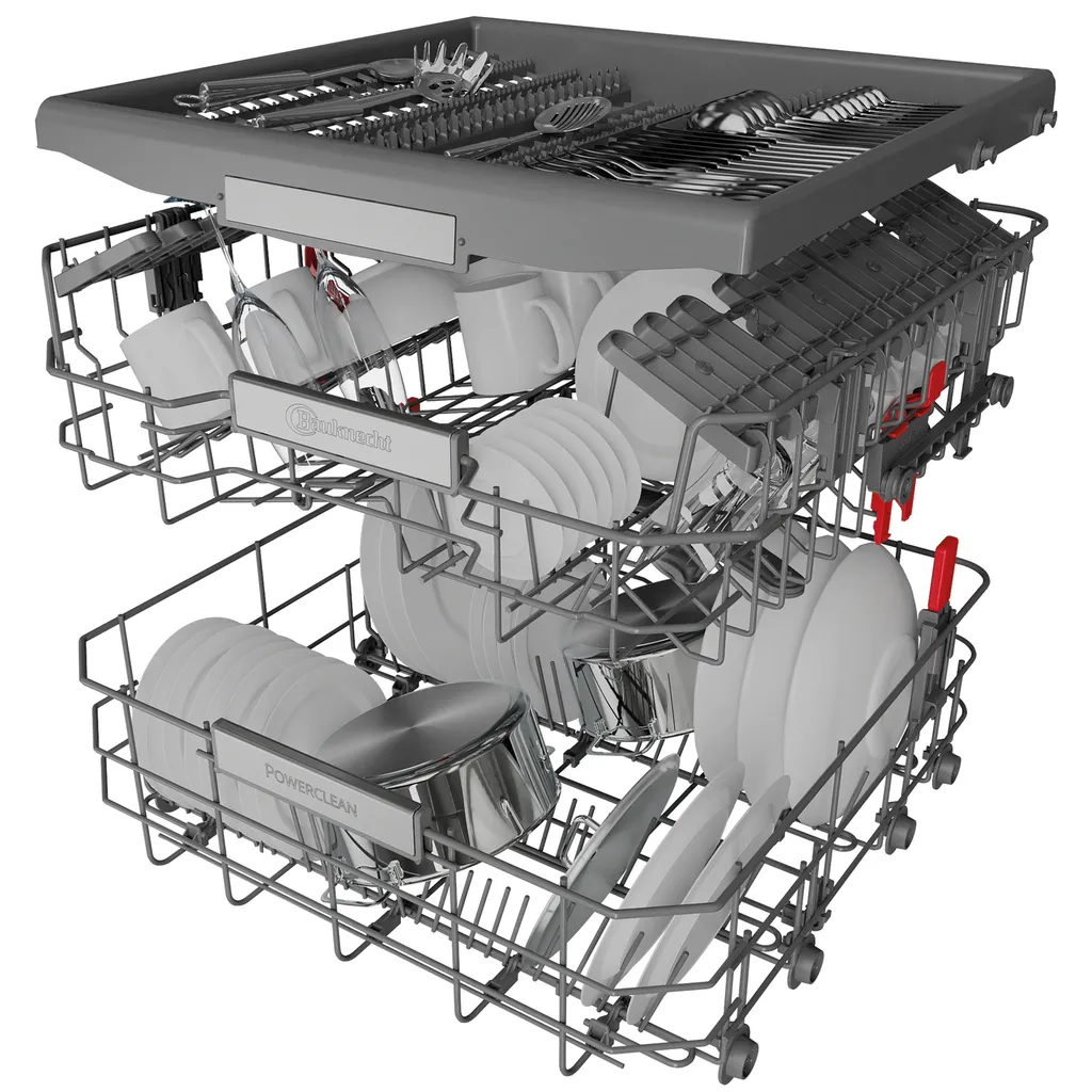 Bauknecht BCIC 3T333 PFE Vollintegrierbarer Geschirrspüler 60 Cm / 14 Maßgedecke / 7 Standardprogramme Und 1 Sensorprogramm/PowerClean/ActiveDry/Besteckschublade/MultiZone /Vollwasserschutz 6 Bauknecht BCIC 3T333 PFE Vollintegrierbarer Geschirrspüler 60 Cm / 14 Maßgedecke / 7 Standardprogramme Und 1 Sensorprogramm/PowerClean/ActiveDry/Besteckschublade/MultiZone /Vollwasserschutz - Image 4