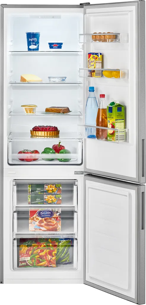 Bomann Kühl-/Gefrierkombination KG 7321.1 Easy Frost Inox-farben 262 Liter 5 Bomann Kühl-/Gefrierkombination KG 7321.1 Easy Frost Inox-farben 262 Liter - Image 3