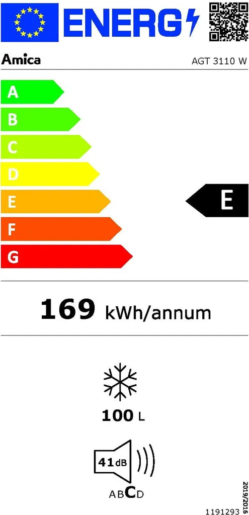 Amica GT 311 101 W Gefriertruhe 99L Supergefrierfunktion FrostControl Weiß 8 Amica GT 311 101 W Gefriertruhe 99L Supergefrierfunktion FrostControl Weiß - Image 6