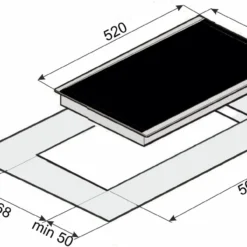 Exquisit Kochfeld EKC 301-3.1 R | Glaskeramik | Touch Control | 2 Kochstellen | Edelstahlrahmen | 3000 W -Angebote Herd Liebe Store 74cae9a442a176aa95947035b8ab2c7a