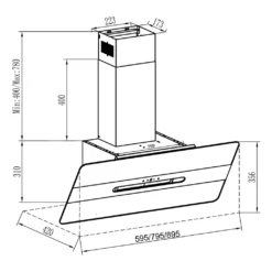 Dunstabzugshaube 90cm ORION9109S -Angebote Herd Liebe Store 750b99550186a75a0d8eb53da48ec493