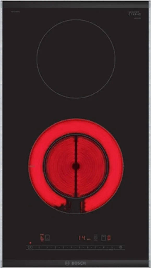 Bosch Serie | 6 Domino-Kochfeld, Elektro, 30 Cm, Schwarz, Aufliegender Rahmen PKF375FP2E 5 Bosch Serie | 6 Domino-Kochfeld, Elektro, 30 Cm, Schwarz, Aufliegender Rahmen PKF375FP2E - Image 3