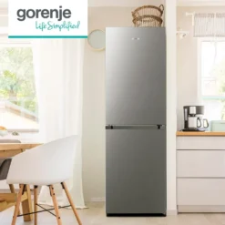 Gorenje NRK 418 ECS4 Kühl-Gefrierkombination - NoFrostPlus - MultiFlow 360° - CrispZone - 256 Liter Gesamtvolumen: Kühlteil 171 L / Gefrierteil 85 L - LED-Innenbeleuchtung - CrispZone - EasyTray -Angebote Herd Liebe Store 75c12217f53da372b4f326abaebfa8a9