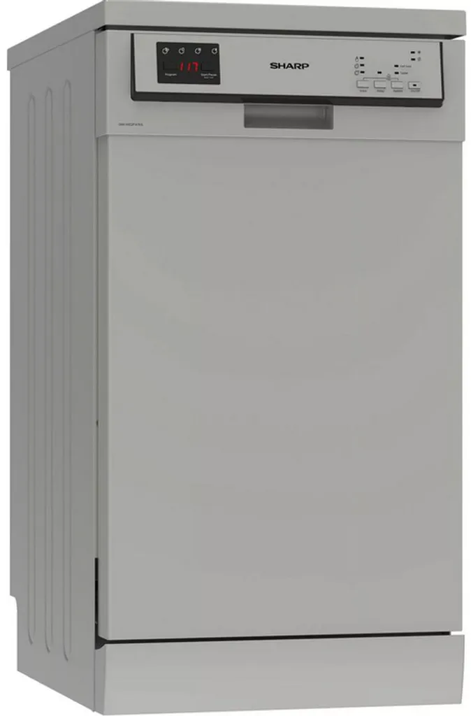 Sharp - QW-HS12F47ES-DE - Stand-Geschirrspüler - Silber - 45 Cm 3 Sharp - QW-HS12F47ES-DE - Stand-Geschirrspüler - Silber - 45 Cm