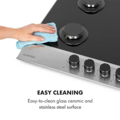 Klarstein Alchemist 4 Zonen Gaskochfeld , 4-flammig , Autark , 58,3 Cm , Einbau , Aluminium-Brenner , Stark-Brenner , Erdgas/Butangas , Edelstahl , Automatische Abschaltung , Topfträger Aus Gusseisen , Glaskeramik , Inkl. Schlauch Und Druckminderer , Schwarz 18 Klarstein Alchemist 4 Zonen Gaskochfeld , 4-flammig , Autark , 58,3 Cm , Einbau , Aluminium-Brenner , Stark-Brenner , Erdgas/Butangas , Edelstahl , Automatische Abschaltung , Topfträger Aus Gusseisen , Glaskeramik , Inkl. Schlauch Und Druckminderer , Schwarz -Angebote Herd Liebe Store 762422c384dc5b8431b7a070748d4cf1