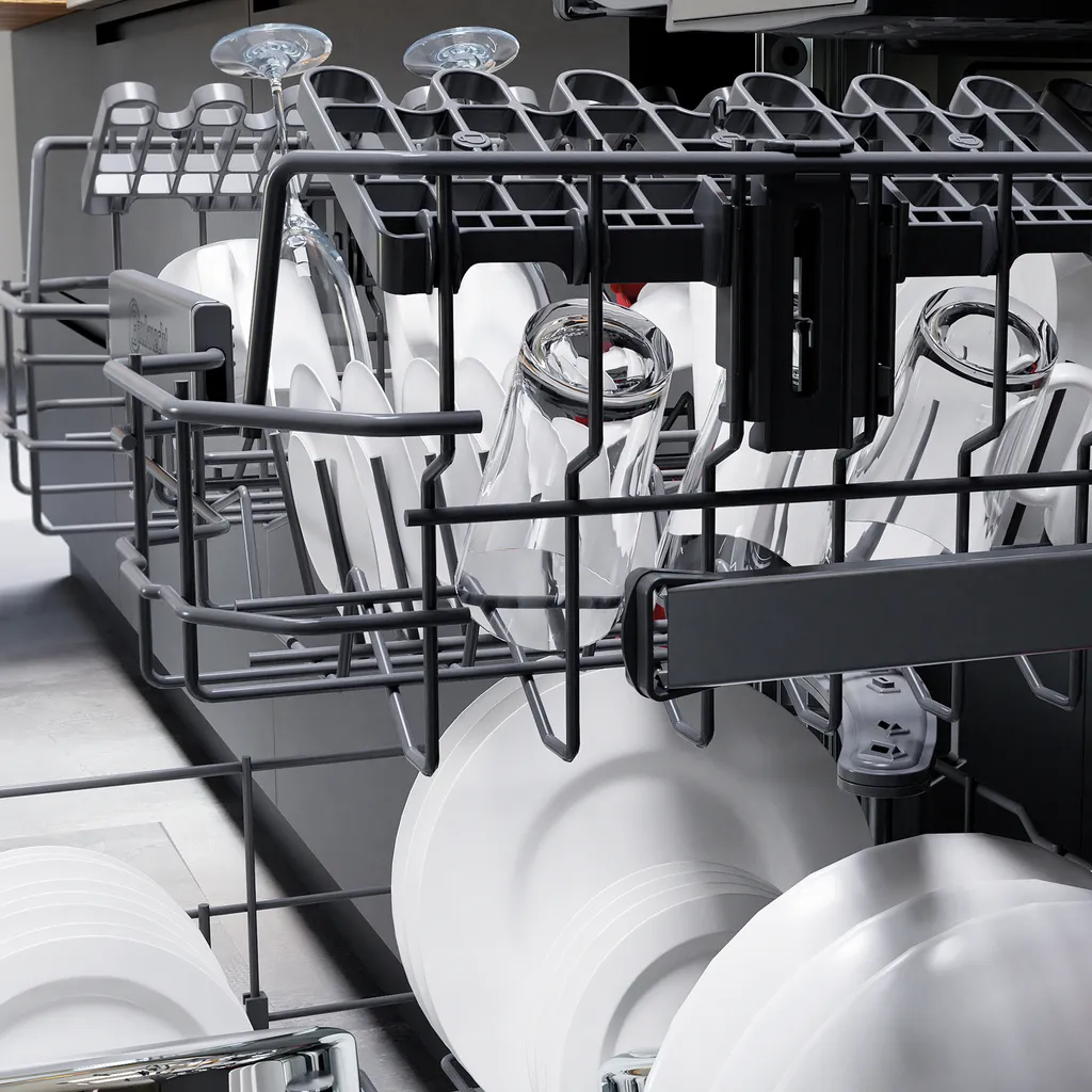 Bauknecht BCIC 3T333 PFE Vollintegrierbarer Geschirrspüler 60 Cm / 14 Maßgedecke / 7 Standardprogramme Und 1 Sensorprogramm/PowerClean/ActiveDry/Besteckschublade/MultiZone /Vollwasserschutz 4 Bauknecht BCIC 3T333 PFE Vollintegrierbarer Geschirrspüler 60 Cm / 14 Maßgedecke / 7 Standardprogramme Und 1 Sensorprogramm/PowerClean/ActiveDry/Besteckschublade/MultiZone /Vollwasserschutz - Image 2