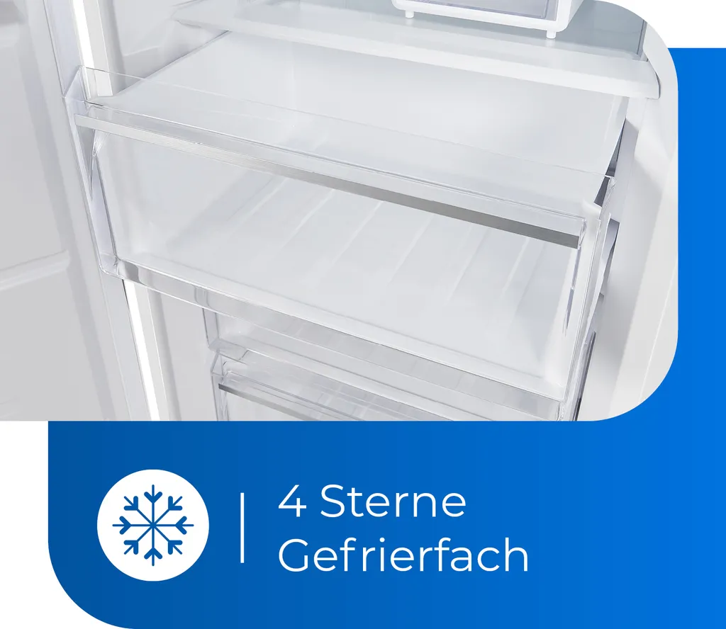 Exquisit Gefrierschrank GS295-NF-H-040E Weiss | 274 L Nutzinhalt | Weiß 7 Exquisit Gefrierschrank GS295-NF-H-040E Weiss | 274 L Nutzinhalt | Weiß - Image 5
