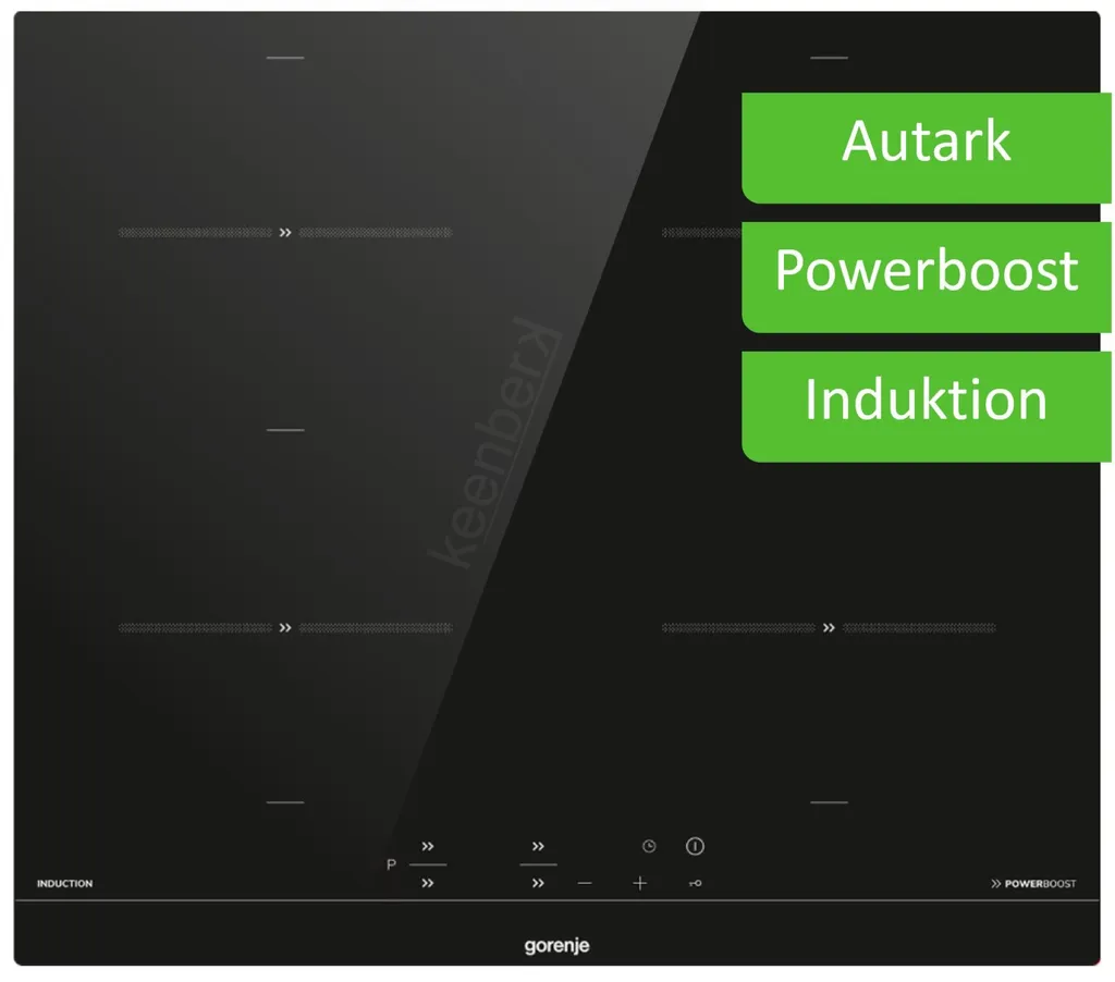 Gorenje IT64ASC Induktions-Kochfeld, 60 Cm, TouchControl 4 Gorenje IT64ASC Induktions-Kochfeld, 60 Cm, TouchControl - Image 2