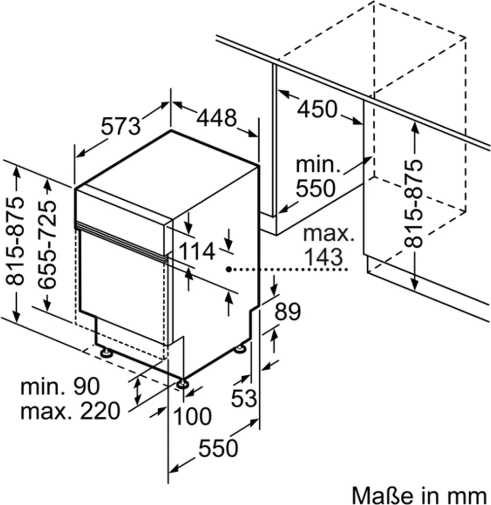 Bosch SPI2IKS10E Teilintegrierter Geschirrspüler 45 Cm Edelstahl 6 Bosch SPI2IKS10E Teilintegrierter Geschirrspüler 45 Cm Edelstahl - Image 4