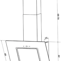 PKM Dunstabzugshaube Mit Randabsaugung Wandhaube Kopffreihaube 60 Cm S26-60BBTY -Angebote Herd Liebe Store 7943e01df66ba2b29ee57b8e896af3db