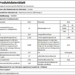 Gorenje GI 62040 X Einbau-Geschirrspüler 60cm Teilintegriert - Silberfarbene Bedienblende -13 Maßgedecke - Edelstahlbottich - Geschirrkorb - AquaStop - Selbstreinigende Filter -Angebote Herd Liebe Store 7a6791e81560a02b8615884e8a1c0939
