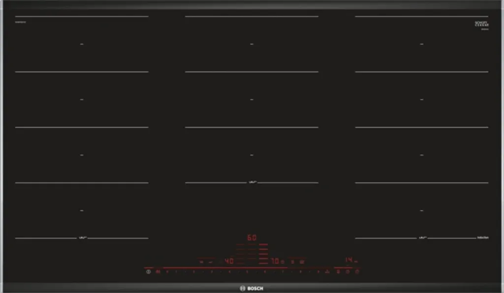Bosch PXX975DC1E Serie 8, Induktionskochfeld, 90 Cm, Schwarz, Mit Rahmen Aufliegend 8 Bosch PXX975DC1E Serie 8, Induktionskochfeld, 90 Cm, Schwarz, Mit Rahmen Aufliegend - Image 6