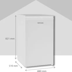 Telefunken CF-34-101-W Gefrierschrank Weiß / 82,1 Cm 160 KWh / 63 L Nutzinhalt / Türanschlag Wechselbar / Höhenverstellbare Füße -Angebote Herd Liebe Store 7e7995a626ca6b1b00d46c5c476e18da