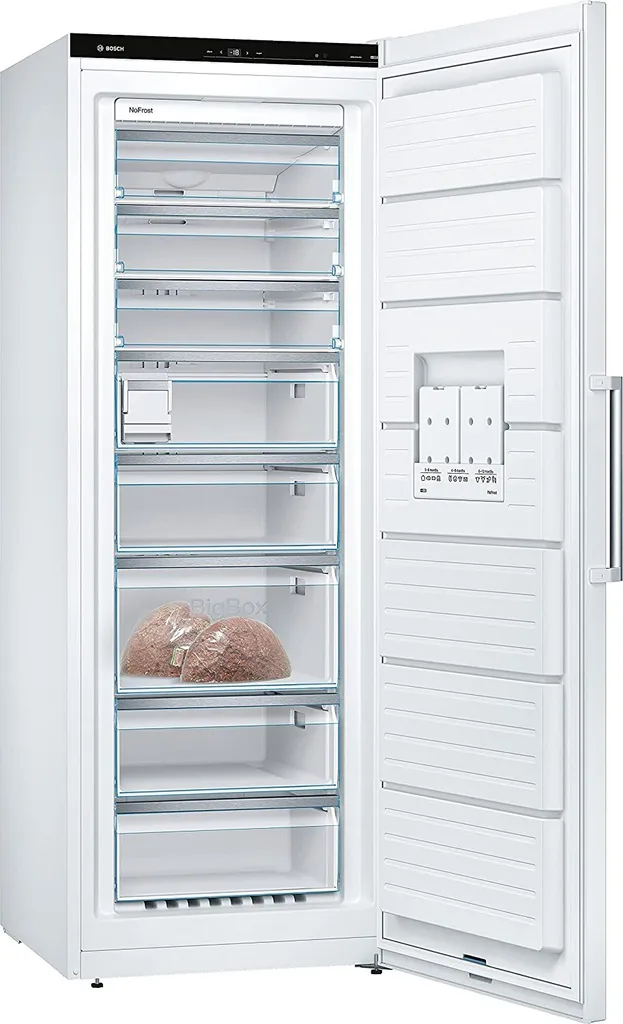 Bosch GSN58AWCV Serie 6 Freistehender Gefrierschrank/C / 191 X 70 Cm / 202 KWh/Jahr/Weiß / 366 L/XXL Größe/LED Beleuchtung/VarioZone/NoFrost 3 Bosch GSN58AWCV Serie 6 Freistehender Gefrierschrank/C / 191 X 70 Cm / 202 KWh/Jahr/Weiß / 366 L/XXL Größe/LED Beleuchtung/VarioZone/NoFrost