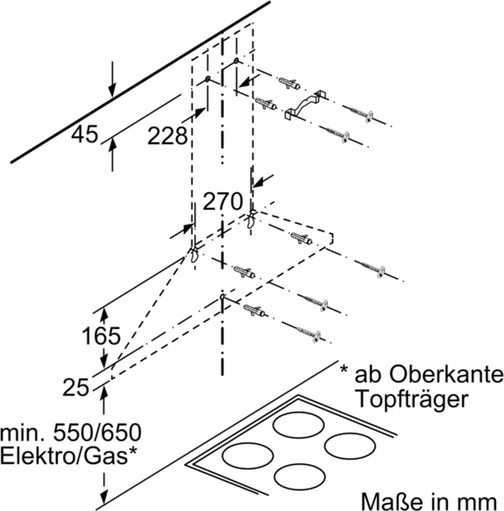 Bosch Serie 2 DWP96BC50 Wandhauben - Edelstahl 10 Bosch Serie 2 DWP96BC50 Wandhauben - Edelstahl – Bild 8