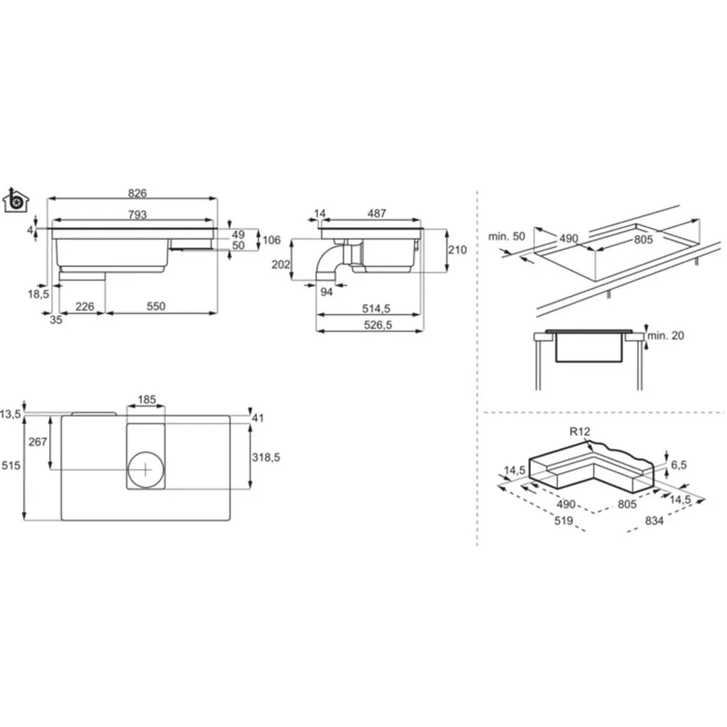 AEG - IDE84244IB - Einbau-Induktions-Kochfeld Mit Integriertem Dunsabzug - Abluft 4 AEG - IDE84244IB - Einbau-Induktions-Kochfeld Mit Integriertem Dunsabzug - Abluft - Image 2
