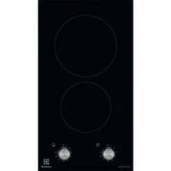 ELECTROLUX LIT30210C - Induktionskochfeld 2 Flammen - 3200W - L29 X T52cm - Einfache Installation Optifix - Schwarz