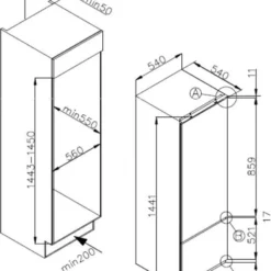 Respekta Kühlschrank Einbaukühlschrank Einbau Kühl Gefrierkombination 144 Cm -Angebote Herd Liebe Store 820250aa9aa1862d9ee76aa3601b4215