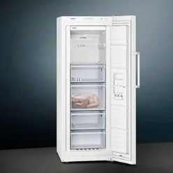 Siemens GS29NVWEP IQ300 Freistehender Gefrierschrank / E / 221 KWh/Jahr / 200 L / NoFrost / BigBox / FreshSense - Temperaturregelung -Angebote Herd Liebe Store 82249654970a35212ccb253575dfaf0c