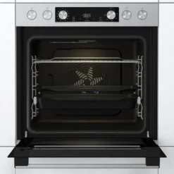 Gorenje Steel Set 4 Einbauherd - Set Mit Glaskeramik-Kochfeld Mit Edelstahlrahmen - 77L XXL Volumen - GentleClose & -Open - AirFry - PizzaMode - ChildLock - PerfectGrill - Teleskopauszüge - Schwarz 30 Gorenje Steel Set 4 Einbauherd - Set Mit Glaskeramik-Kochfeld Mit Edelstahlrahmen - 77L XXL Volumen - GentleClose & -Open - AirFry - PizzaMode - ChildLock - PerfectGrill - Teleskopauszüge - Schwarz -Angebote Herd Liebe Store 82cc11aae61b1a4c21d95941f9a35f3f