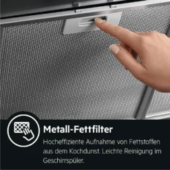 AEG DUB1611M Unterbau-Dunstabzugshaube / Abluft Oder Umluft / 60cm / Edelstahl / Max. 71 M³/h / Min. 63 – Max. 69 DB(A) / D / Schiebeschalter -Angebote Herd Liebe Store 846e39f8fb789f6f5370c6b17143d55f