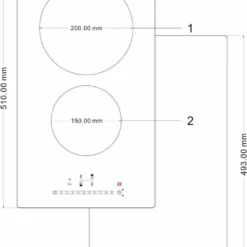 Acopino Glaskeramik Kochfeld Autark Einbaukochfeld KM2 Mit Sensor Touch Control, Zwei Kochzonen -Angebote Herd Liebe Store 8501d36aa6f88c35c52ab2fb06fae82f