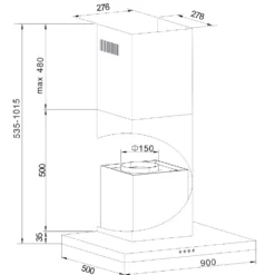 Amica KH 17804 S Dunstabzugshaube 90cm Schwarz Kaminhaube Wandhaube A 9 Amica KH 17804 S Dunstabzugshaube 90cm Schwarz Kaminhaube Wandhaube A -Angebote Herd Liebe Store 852e7fbb0249d9d5ca5213196fa00413