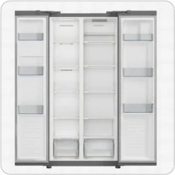 PKM Side By Side Kühl-Gefrierkombination Kühlschrank Silber SBS 440.4NF SI 11 PKM Side By Side Kühl-Gefrierkombination Kühlschrank Silber SBS 440.4NF SI -Angebote Herd Liebe Store 86d5f8c3a9aca6011775d628e31473a3