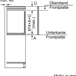 Siemens IQ100, Einbau-Kühlschrank, 88 X 56 Cm, Schleppscharnier KI21RNSE0 -Angebote Herd Liebe Store 874b46c3152daa83d402e213ddae91f5