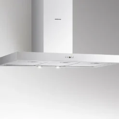 Silverline VEW 800 E Vera Eco 80cm, 800m3/h Freiblasend Edelstahl, Wandhaube,
